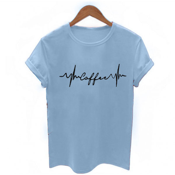 Round Neck Short Sleeve Printed T-Shirt